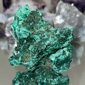 Fibrous Malachite RAW SPECIMEN